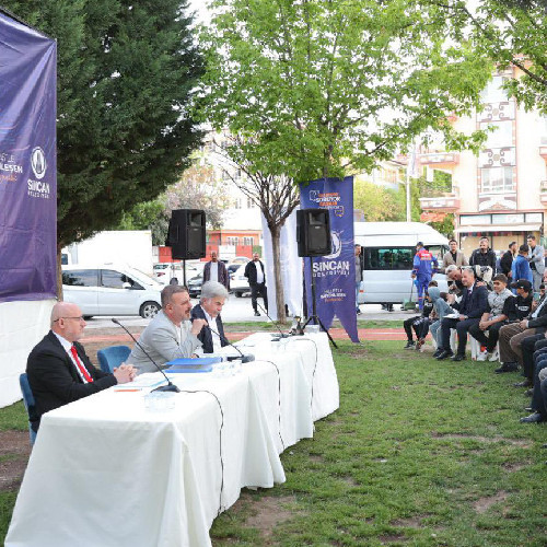 Sincan Belediyesi 'Vatandaş Soruyor, Başkan cevaplıyor' programına bir yenisini daha ekledi