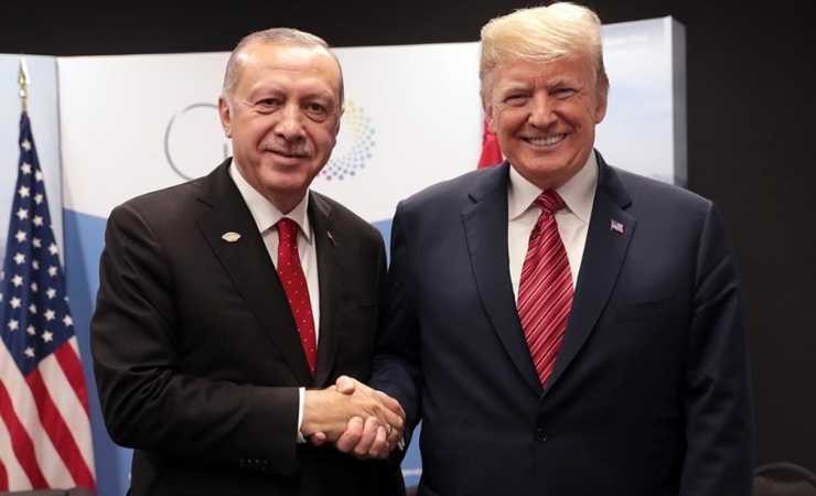 Cumhurbaşkanı Erdoğan ile Trump telefonda iki ülke ilişkilerini görüştüler