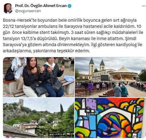 Deprem Uzmanı Ahmet Ercan inme mi geçirdi, yaşıyor mu, sağlık durumu nasıl?