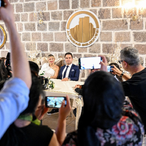 Altındağ Belediyesi çiftlerin 5.5.25 heyecanına ortak oldu