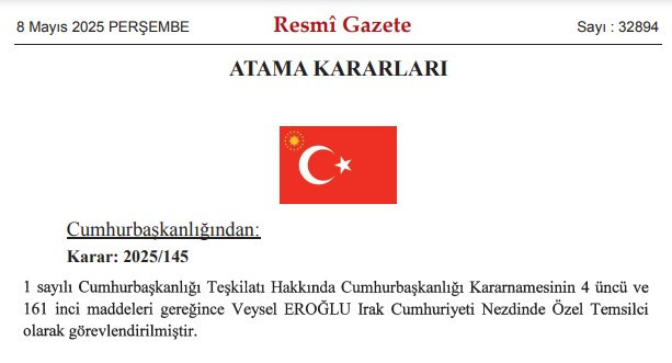 Cumhurbaşkanı Erdoğan'ın imzaladığı Atama Kararları Resmi Gazete'de - Resim : 2