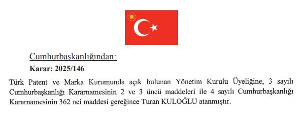 Cumhurbaşkanı Erdoğan'ın imzaladığı Atama Kararları Resmi Gazete'de