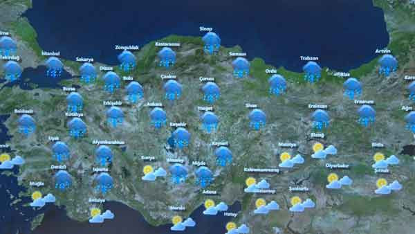 Ankara, Eskişehir, Kırıkkale, Çankırı! Meteorolojiden kuvvetli yağış ve rüzgar uyarısı