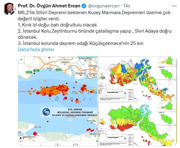 Prof. Ercan'dan İstanbul depremi tahmini: Ne zaman, kaç şiddetinde olacak açıkladı!