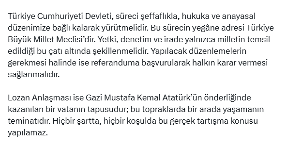 Mansur Yavaş'tan PKK'nın feshi açıklaması: Sürecin adresi TBMM'dir - Resim : 2