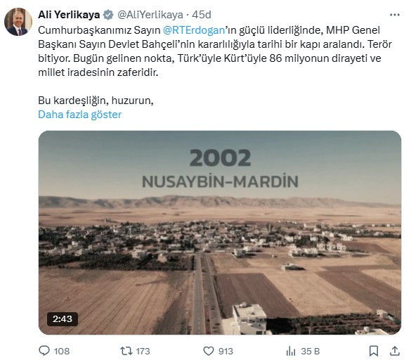 Bakan Yerlikaya: Birliğin önüne açılan tarihi bir adımdır!
