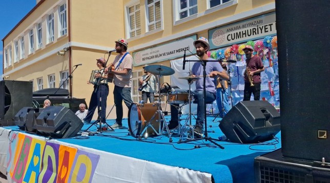 Beypazarı'nda çocuklar için konser düzenlendi