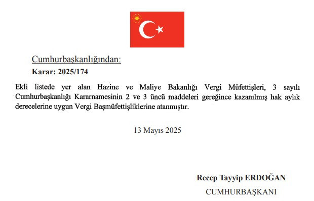 Cumhurbaşkanı Erdoğan'ın imzaladığı 14 Mayıs tarihli Atama Kararları Resmi Gazete'de - Resim : 2