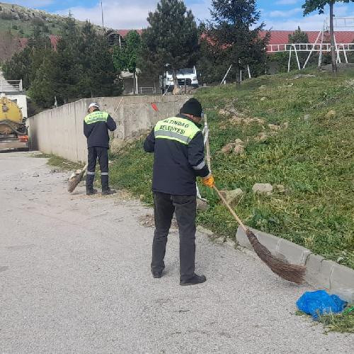 Altındağ Belediyesi Kurban Kesim Alanı bayrama hazırlanıyor