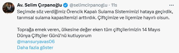 Kahramankazan Belediyesi toprakla suyu buluşturdu!