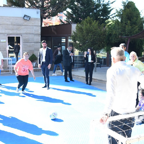 Pursaklar Belediyesi özel gereksinimli bireylerin eğlenmesine aracı oldu