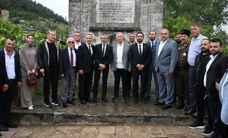 Mansur Yavaş Ayaş-Sapanca İpek Yolu Kültür Rotası'nı yerinde inceledi