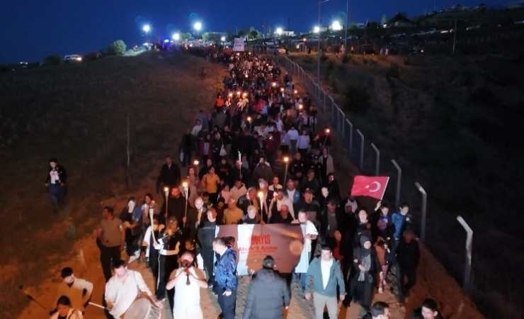 Kırıkkale'de 1744 rakımda 19 Mayıs coşkusu yaşandı