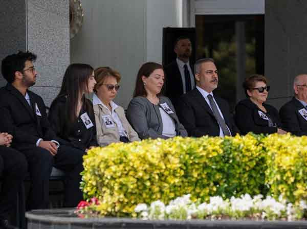 Ankara'da hayatını kaybeden Büyükelçi Şen için tören düzenlendi