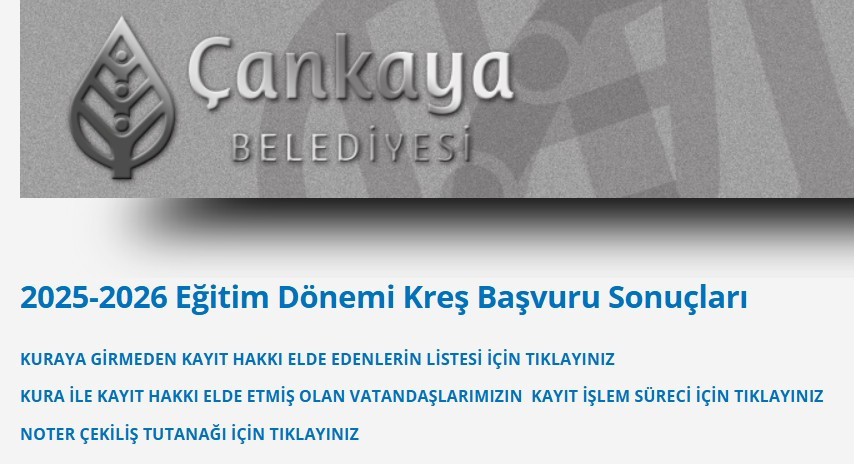 Çankaya Belediyesi kreş kura çekiliş sonuçları açıklandı: Ücret kaç TL, kayıt ne zaman?