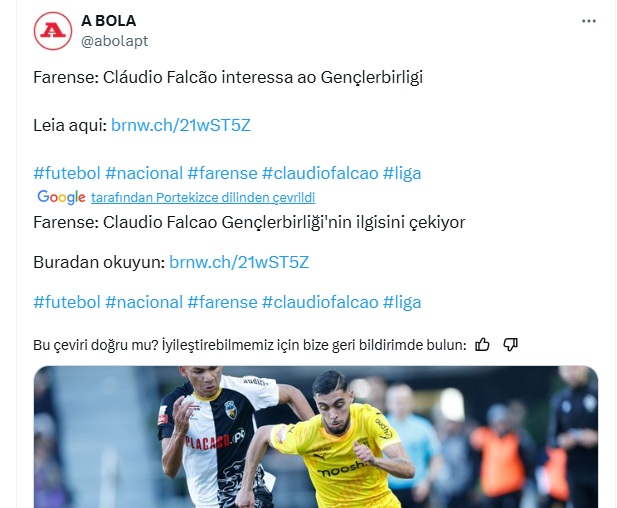 Gençlerbirliği'nde Claudio Falcao iddiası