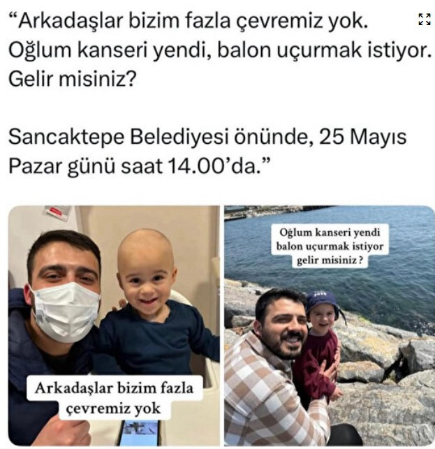 Kanseri yenen çocuk için balon nerede uçurulacak, saat kaçta?