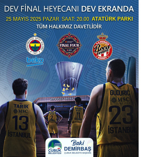 Belediyeler tek tek açıkladı! Ankara'da Fenerbahçe Final Four Final maçı için dev ekran kurulacak - Resim : 5