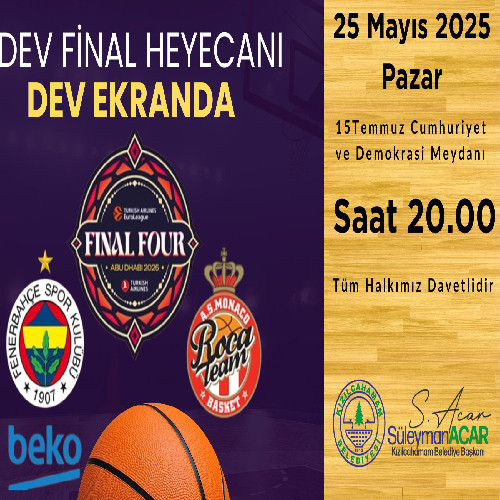 Belediyeler tek tek açıkladı! Ankara'da Fenerbahçe Final Four Final maçı için dev ekran kurulacak - Resim : 7