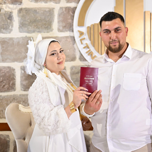Altındağ Belediyesi nikah salonları en yoğun günlerinden birini geride bıraktı