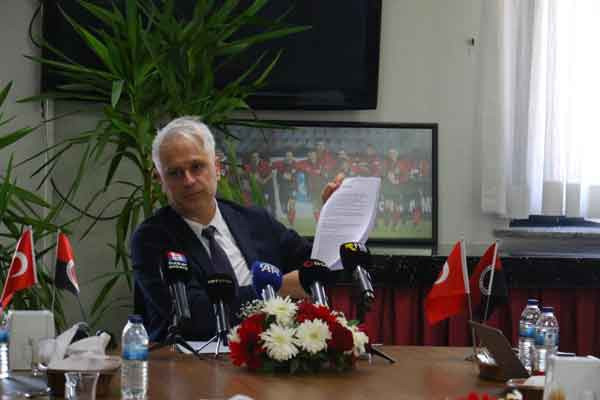 Gençlerbirliği Sportif Direktörü Düzgün, basın mensuplarıyla toplantıda buluştu - Resim : 4