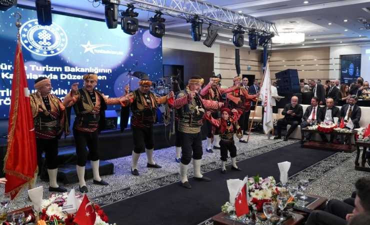 ATİD ödül töreninde Ankara turizmin kalbidir mesajı