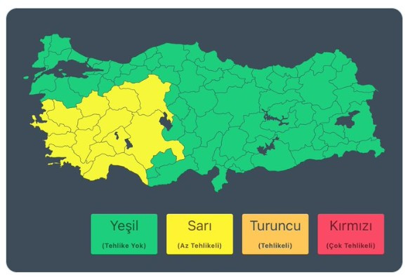 İçişleri Bakanlığı'ndan Ankara'ya sel ve kuvvetli yağış uyarısı! Saat verildi şiddetli geliyor - Resim : 2