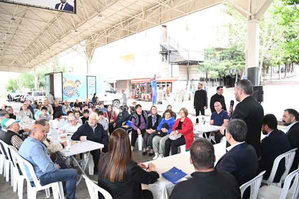 Pursaklar Belediyesi'nin düzenlediği programda vatandaş sordu Başkan Çetin cevap verdi!