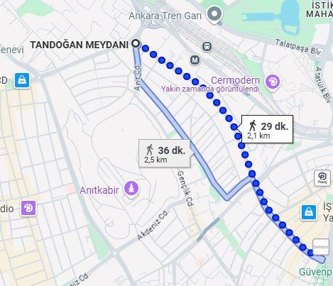 İnsana Ankara'da olduğunu hissettiren yol: Şehrin bir kalbinden diğerine