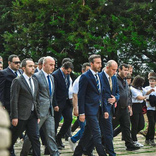 Ankaragücü yönetimi taraftarlarla Anıtkabir'e çıkarma yaptı