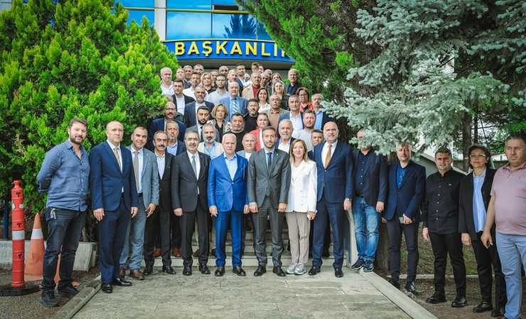Koray Aydın'dan Ankaragücü'ne hayırlı olsun ziyareti