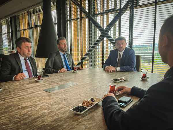 Ankaragücü Başkanı Tekin ve yönetim kurulu, MEGA 1453 projesi lansmanına katıldı
