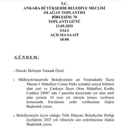 ABB'nin Türk Dünyası Belediyeler Birliği'nden çekildiği iddia edildi - Resim : 2