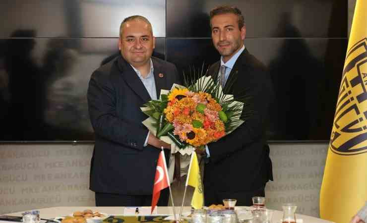 CHP heyetinden Ankaragücü'ne hayırlı olsun ziyareti