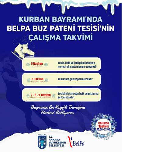 ABB'den Belpa Buz Pateni Pistine bayram düzenlemesi