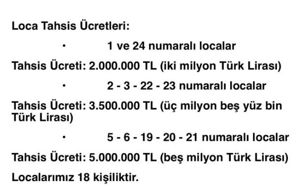Gençlerbirliği'nde yeni sezonun loca fiyatları belli oldu