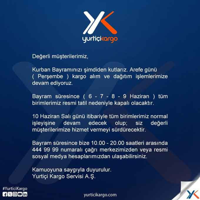 Kargolar kaça kadar açık, çalışıyor mu 2025? PTT, Yurtiçi, MNG kargo, Trendyol Express Arefe günü çalışma saatleri