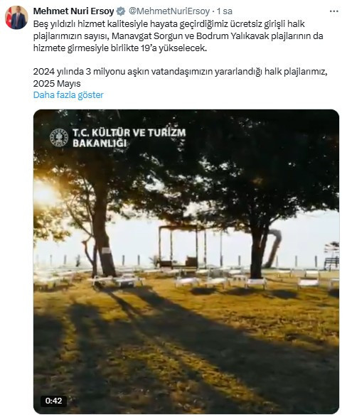 Ücretsiz girişli halk plajı sayısı artıyor