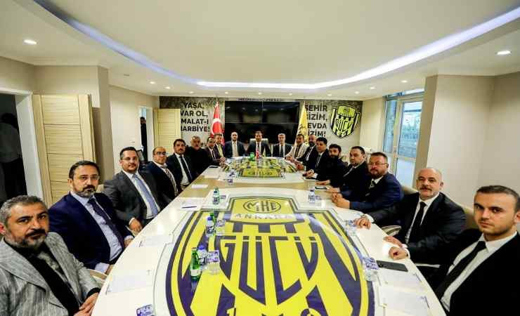 Ankaragücü yönetimi yapılan faaliyetleri açıkladı