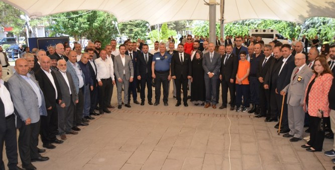 Kahramankazan Belediye Başkanı Çırpanoğlu, bayramlaşma törenine katıldı