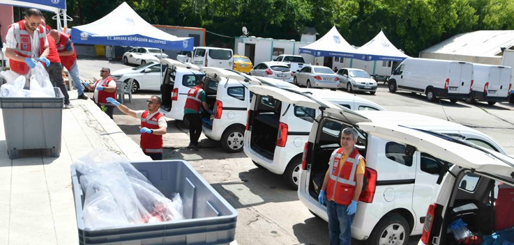 ABB'nin iyilik köprüsünde 3 tondan fazla et ihtiyaç sahiplerine ulaştırıldı