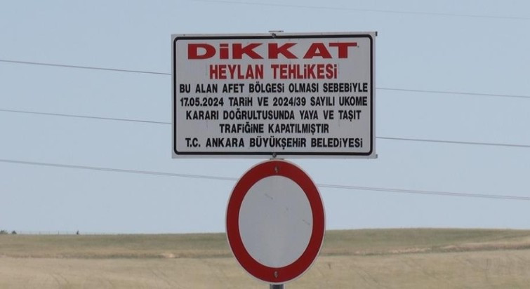 Keçiören'de mahalle sakinlerinin heyelan endişesi