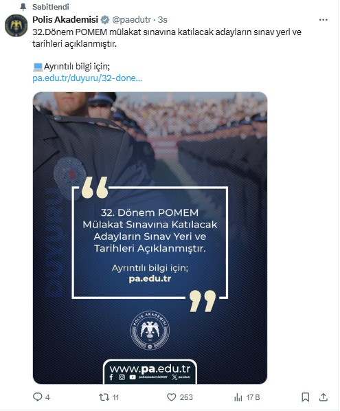 32. Dönem POMEM sözlü mülakat ne zaman yapılacak, tarih belli oldu mu?