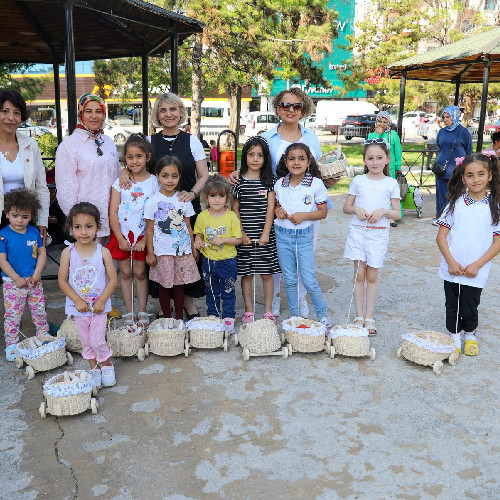 Etimesgut Belediye Başkan Yardımcısı Keyvan çocuklarla bir araya geldi
