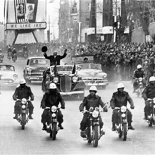 Eisenhower'in ünlü Ankara ziyaretinin üzerinden 66 yıl geçti! Başkent sokaklarında insan seli