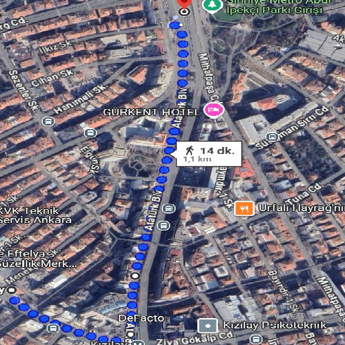 Tıpta yeri yok ama Ankara'da iki nokta arasında yürümeye 'terapi' deniyor