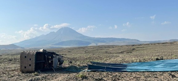Aksaray'da 2 sıcak hava balonu düştü: Pilot öldü, 19 yaralı