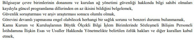 Yargıtay sözleşmeli personel alımı yapacak: Başvurular 20 Haziran'da - Resim : 2