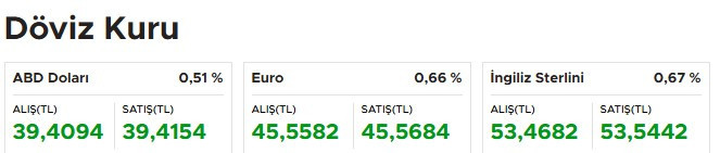 Merkez Bankası döviz kurları ve altın kuru saatlik! 1 dolar kaç TL oldu?