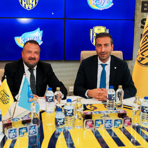 Kayın Su, Ankaragücü'ne üst üste 8. defa sponsor oldu